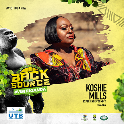 Koshie Mills with Back to the Source Tours promo