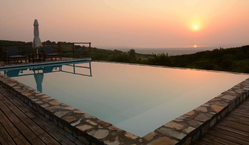 Marafiki Safari Lodge in Queen Elizabeth NP, Uganda pool
