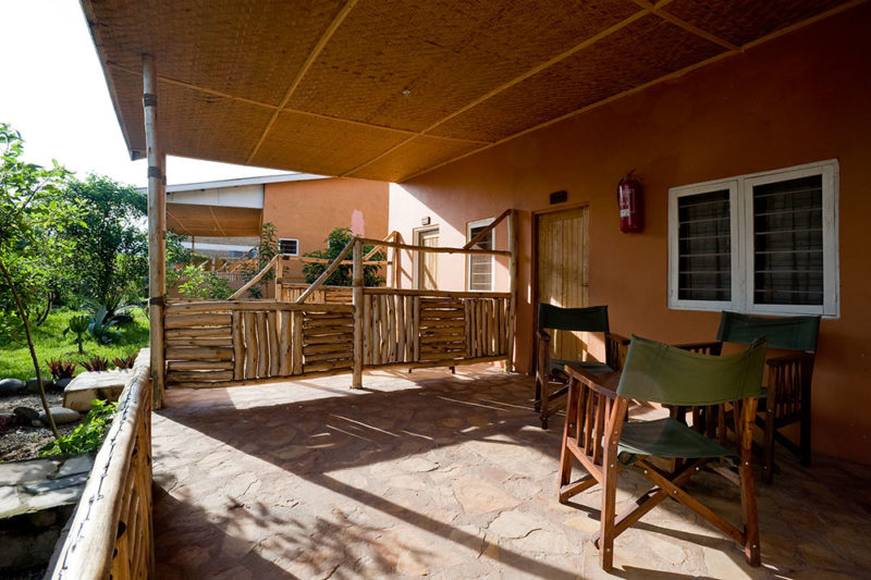 Simba Safari Camp in Queen Elizabeth NP, Uganda - Balcony view