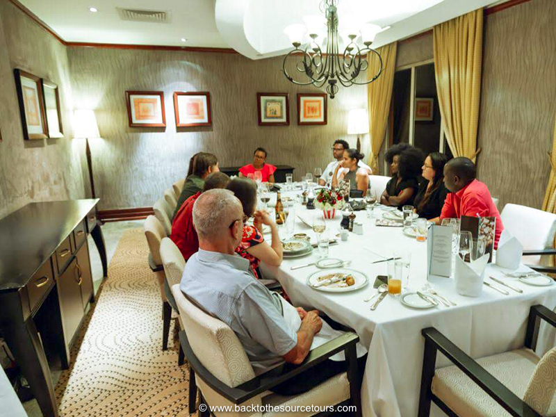 Dinner with Lilly Ajarova, Fanny Martinez, Ntare Guma Mbaho Mwine and others