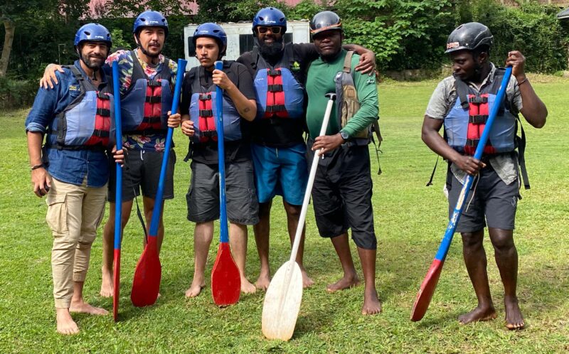 Rafting in JInja River Nile Back to the Source Tours with Arturo Islas