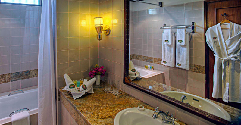 Paraa Lodge - bathroom_suite