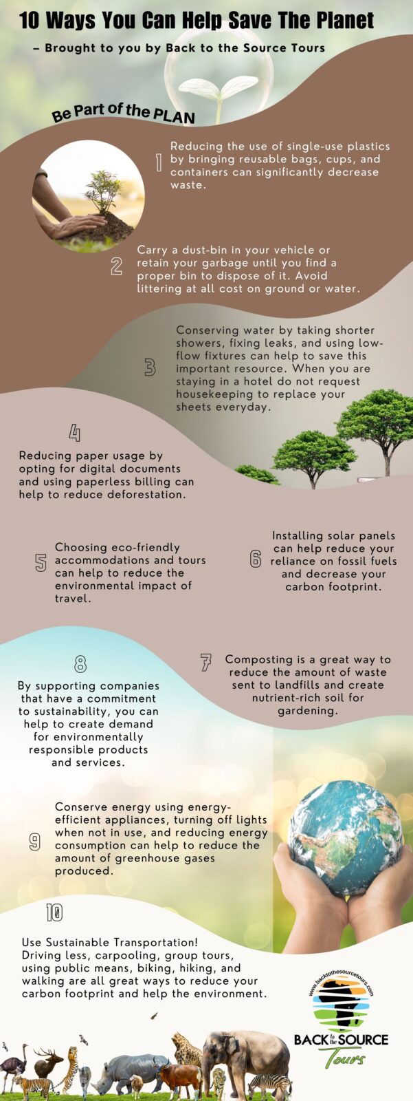 10 Ways to be Sustainable