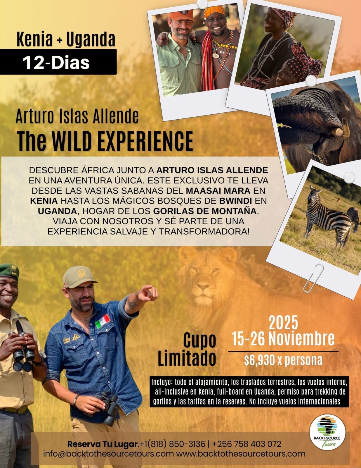 15-26 November 2025 (Arturo Islas Allende, The Wild Experience) 15-26 November 2025 (Arturo Islas Allende, The Wild Experience)