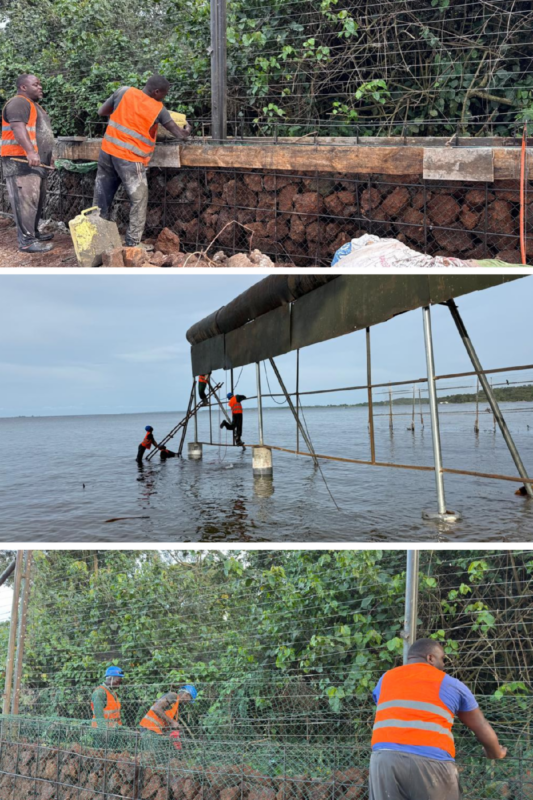 Ngamba Island Fence Repair