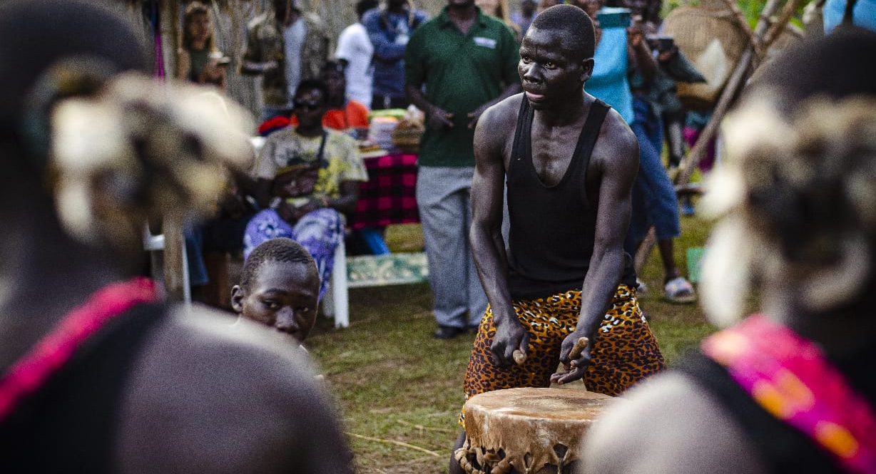 Acholi cultural experience Gulu Uganda drumming