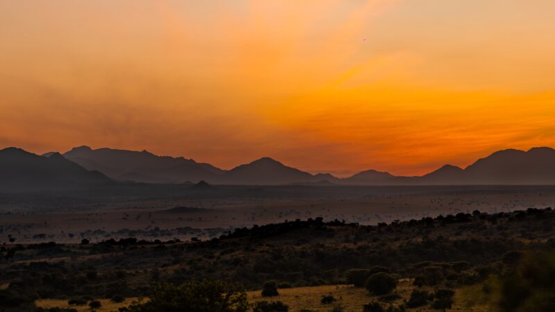 Kidepo National Park Sunset