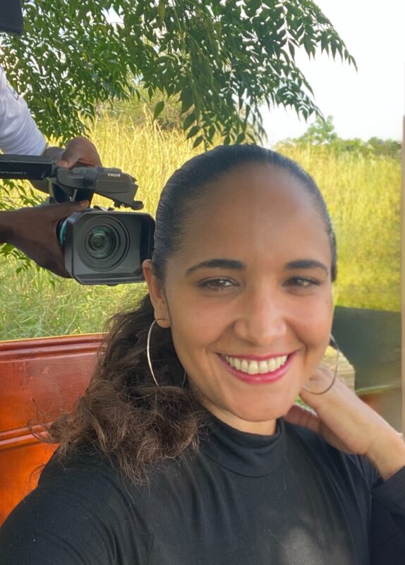 Fanny-Martinez-Filming-Day