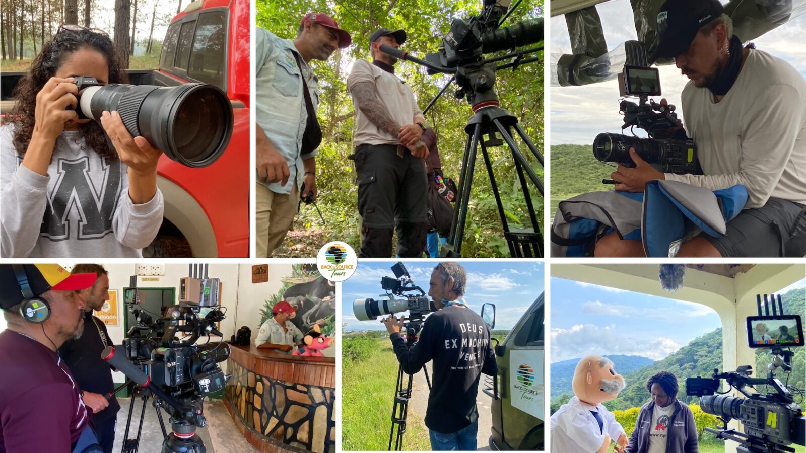 Filming Production in the wild