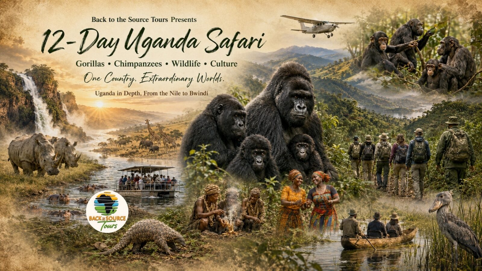 12 Day Uganda Safari Tour