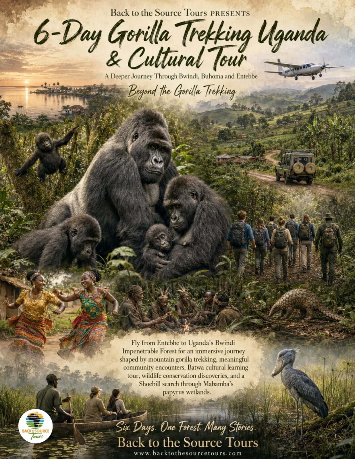 6 Day Gorilla Trekking Tour - 6-Day-Gorilla-Trekking-Tour